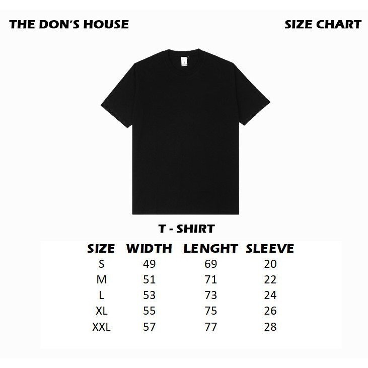 The Don's House T-FIRE - T-shirt Kaos Lengan Pendek Motif Sablon Bahan Cotton 24s Pria Wanita - Gambar 9