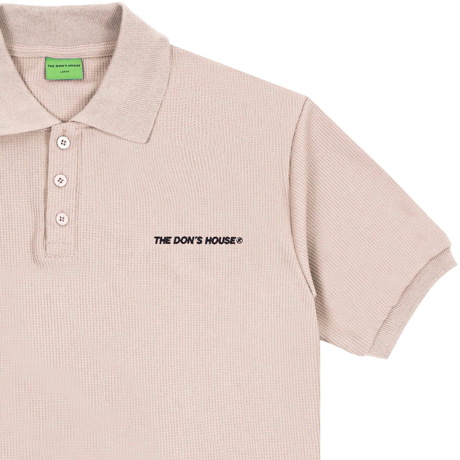 The Don's House NEIRA CREAM - Poloshirt Kaos Polo Lengan Pendek Motif Sablon Kasual Pria Wanita - Gambar 2