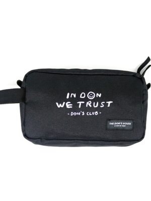 The Don's House Slingbag Spass - Tas Selempang Hitam Pouch Bag Unisex