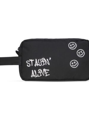 The Don's House Slingbag Stayin Alive - Tas Selempang Streetwear Handbag Hitam Pouch Bag Unisex