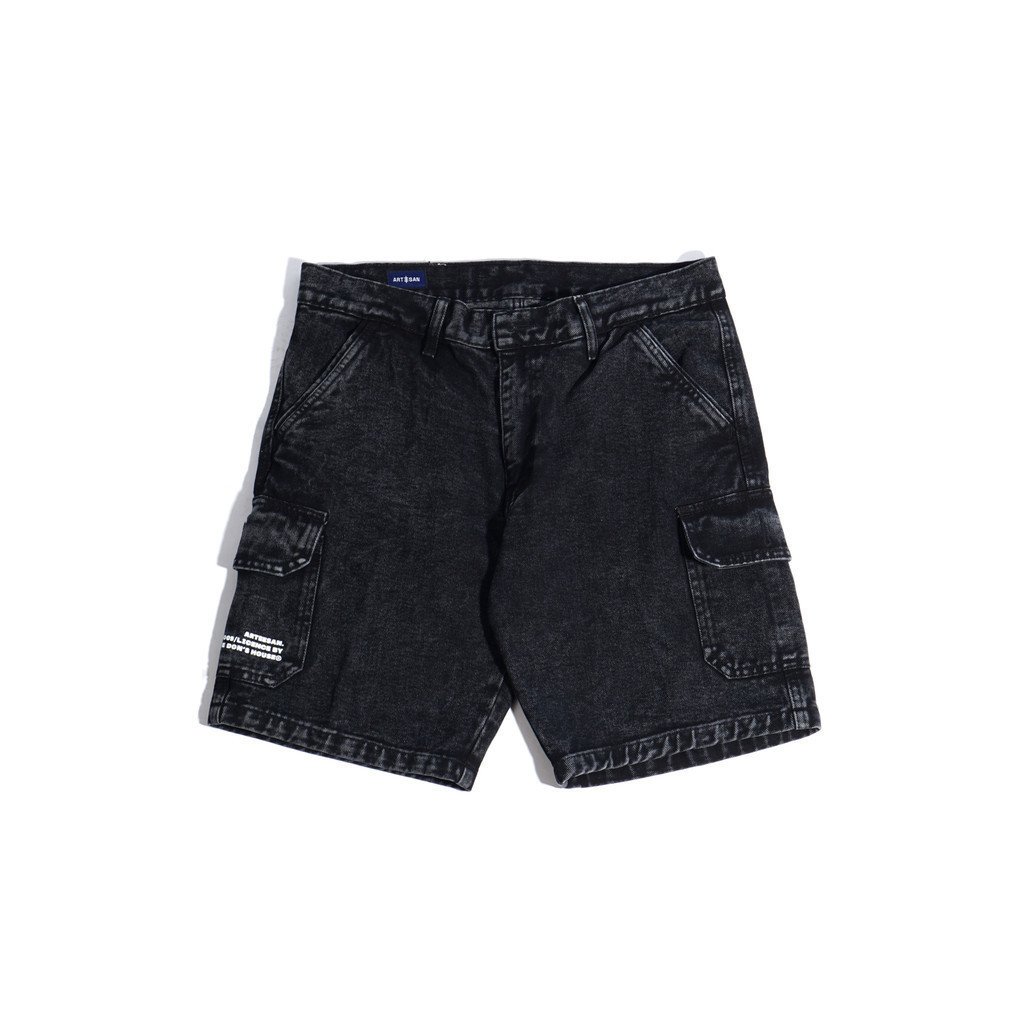 The Don's House BOLTON Pants - Celana Pendek Jeans Cargo Washing Pria Wanita - Gambar 5