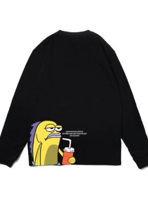 The Don's House FREED LS - Longsleeve Kaos Lengan Panjang Motif Sablon Pria Wanita