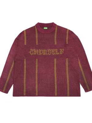 The Don's House SEVA - Jersey Sweater Crewneck Cardigan Knitwear Bahan Rajut Hitam Pria Wanita Fleece Tebal Premium