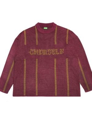 The Don's House SEVA - Jersey Sweater Crewneck Cardigan Knitwear Bahan Rajut Hitam Pria Wanita Fleece Tebal Premium