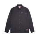 The Don's House BLACK FORGE LS - Workshirt / Kemeja Lengan Panjang Bahan Ripstop Slimfit Pria Wanita