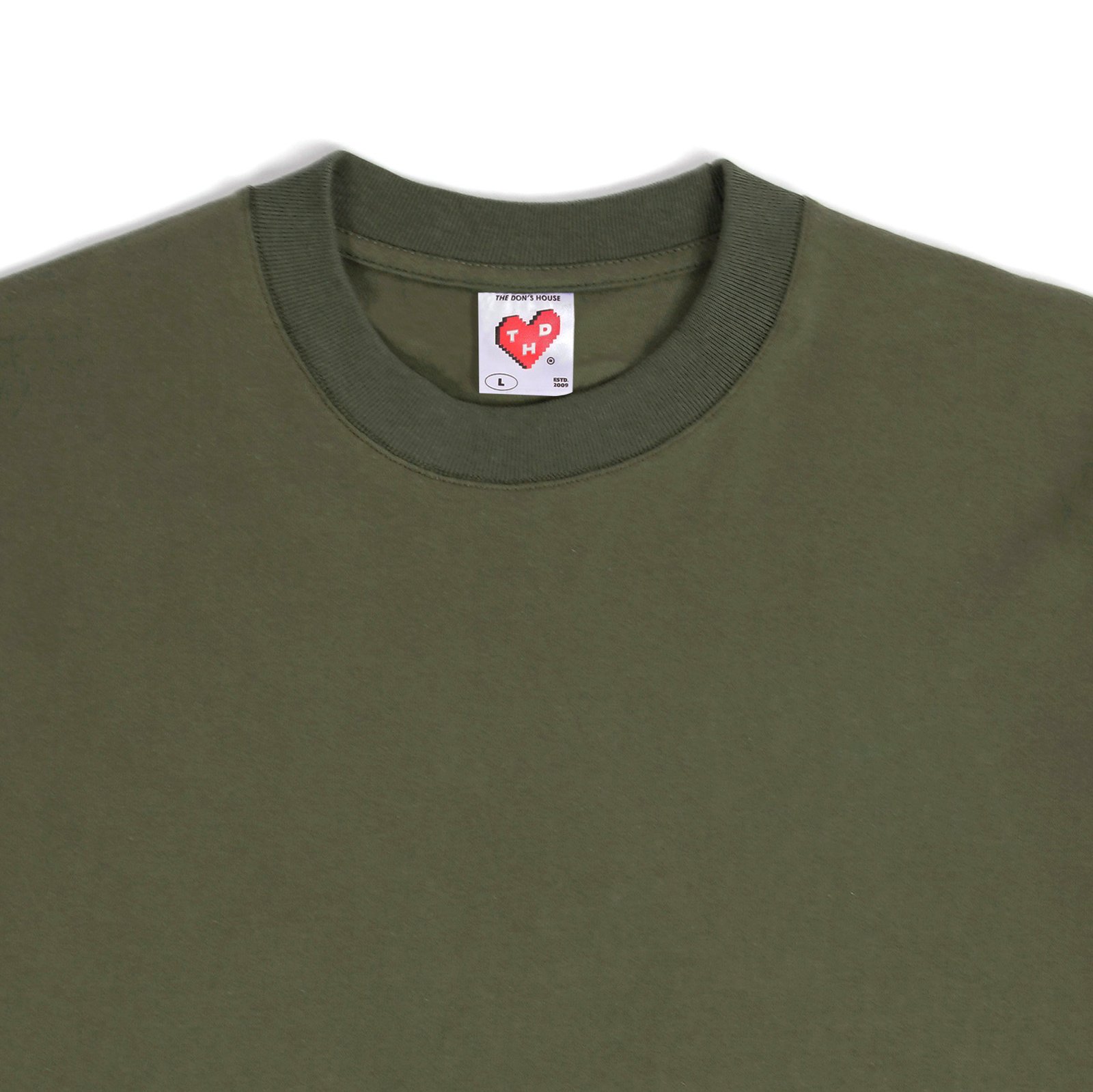 The Don's House HEAVY BASIC RUBBER Heavyweight - T-shirt Kaos Baju Lengan Pendek Motif Sablon Bahan Cotton 24s Pria Wanita - Gambar 5