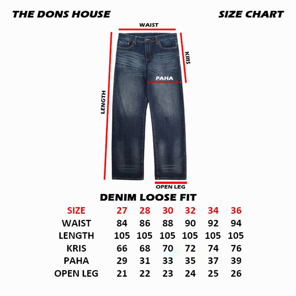 BANDITZ DENIM Jeans Loosefit - Gambar 7