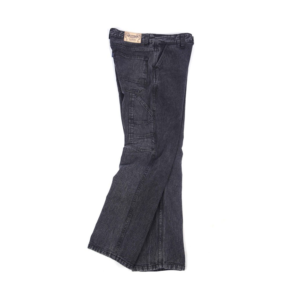 DENVER BLACK WASHED Denim Carpenter Washing Loose Fit - Gambar 5