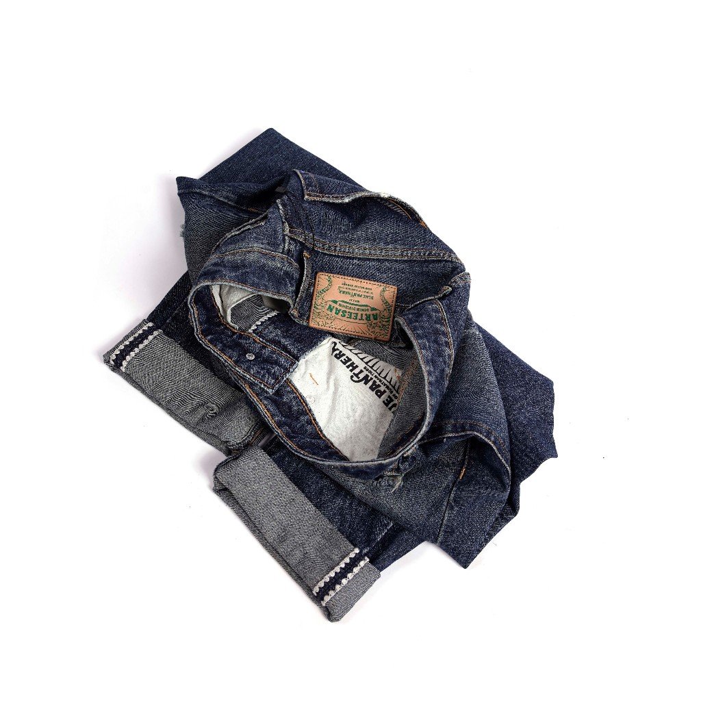 The Don's House LEXINGTON DARKBLUE RIPPED Jeans Washing - Gambar 4