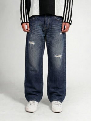 The Don's House BLACKBURN RIPPED Jeans Washing Loose Fit