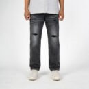The Don's House HAVANA GREY RIPPED Jeans Washing