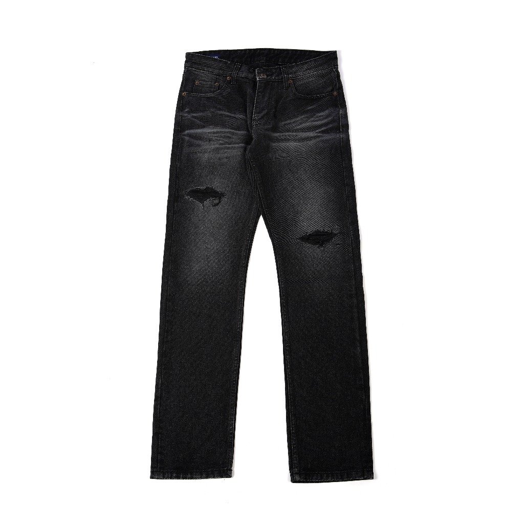 The Don's House HAVANA GREY RIPPED Jeans Washing - Gambar 3