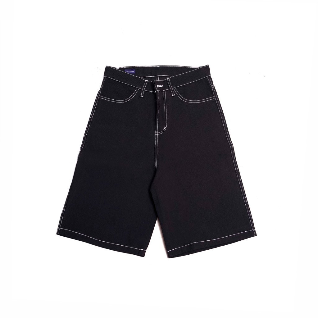 JORTS BLACK Denim Pants - Gambar 2