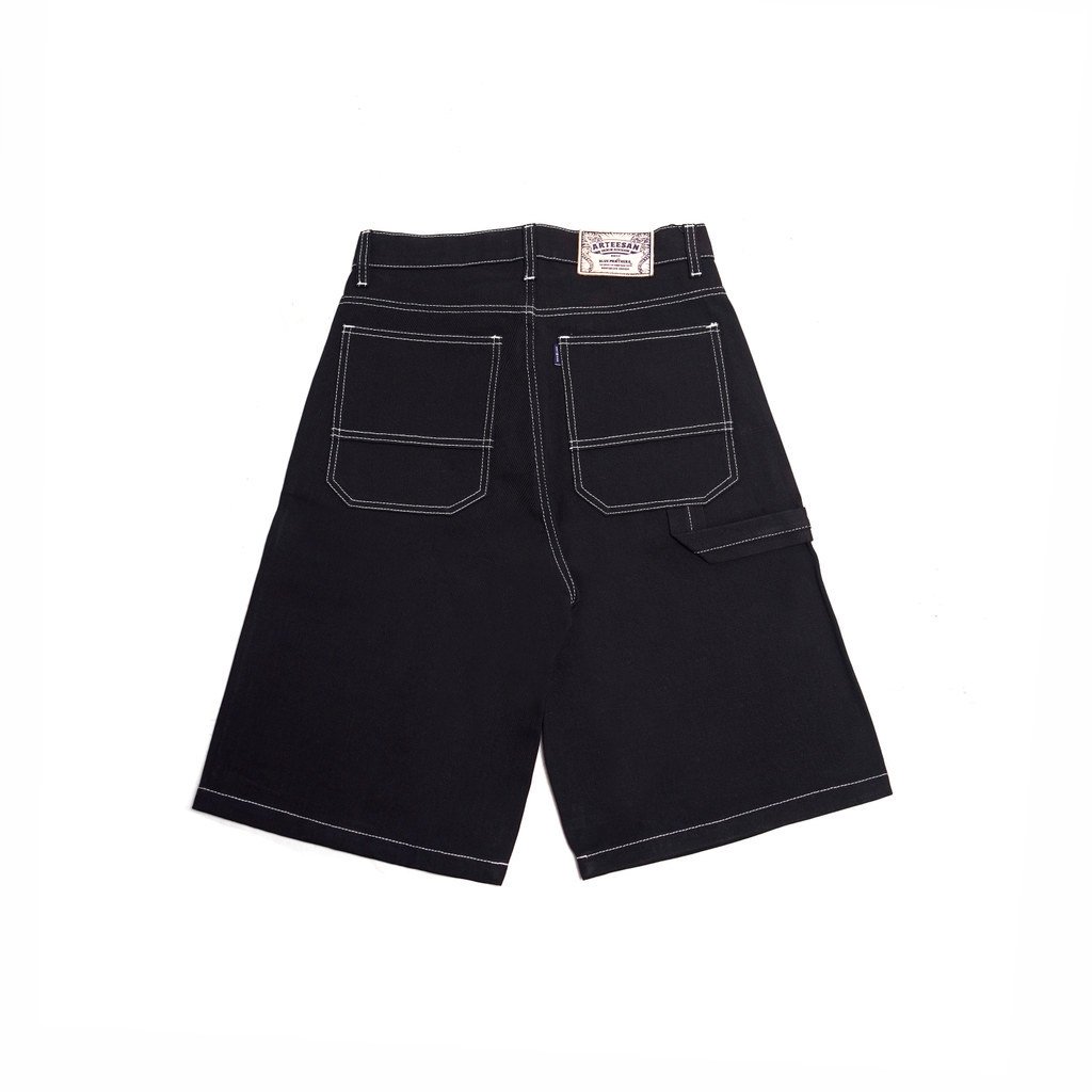 JORTS BLACK Denim Pants - Gambar 3