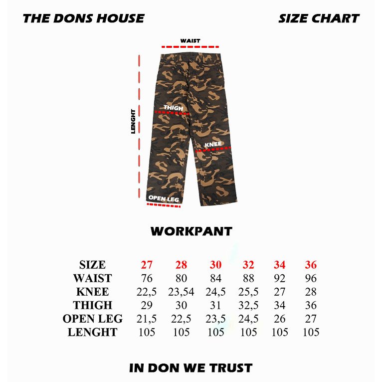 The Don's House LONG CAMO WIZARD - Gambar 7