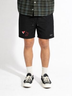 The Don's House WM BLACK Short Pants Parasut