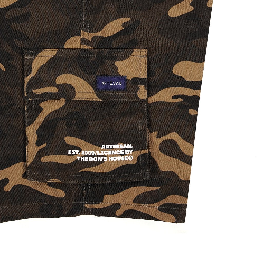 The Don's House SHORT CAMO WIZARD - Gambar 5