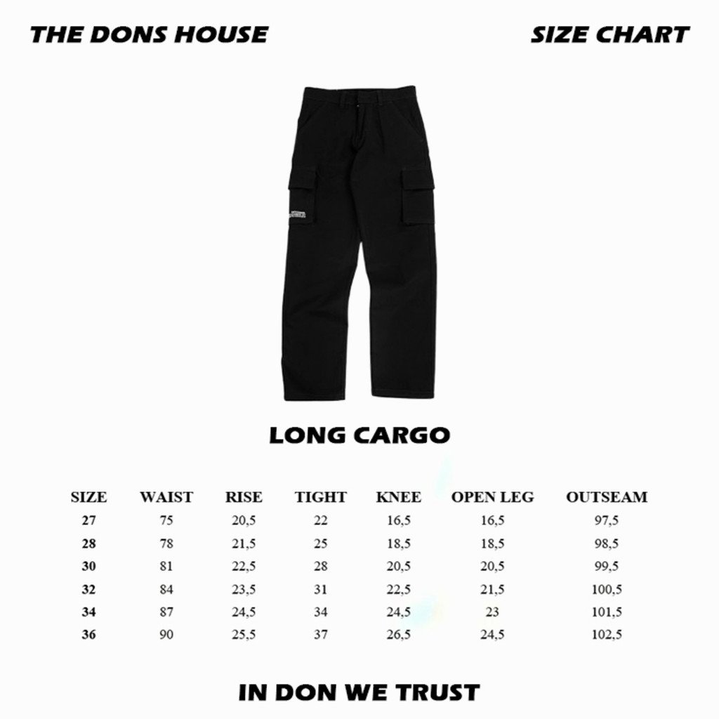 The Don's House LONG CARGO CAMO WIZARD - Gambar 8