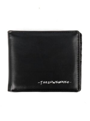 The Don's House ARTH BLACK Leather Wallet