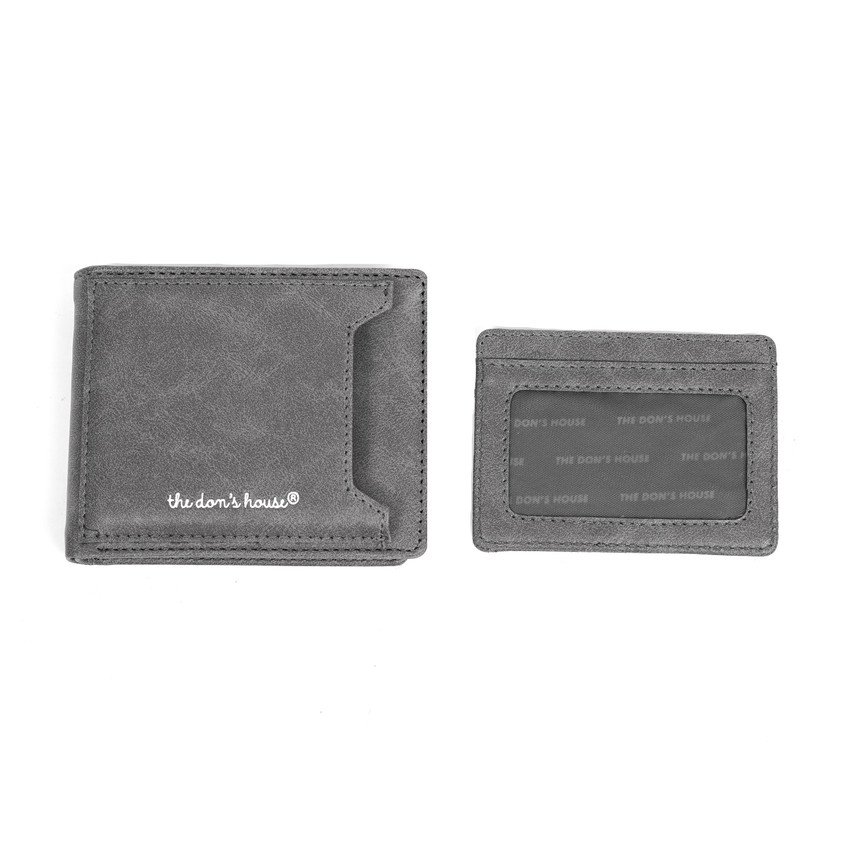 CIRO BLACK WASHED Leather Wallet - Gambar 2
