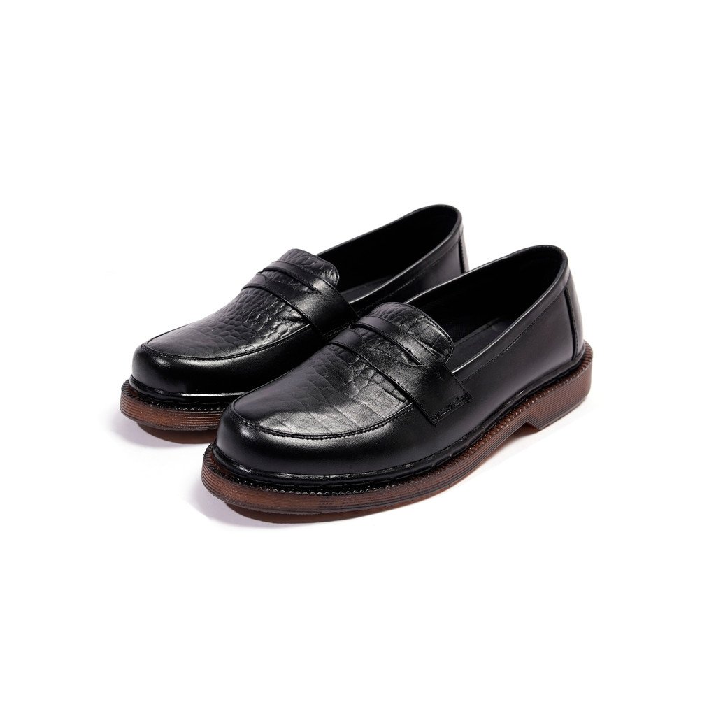 Loafers FANCY Leather Shoes Casual - Gambar 3