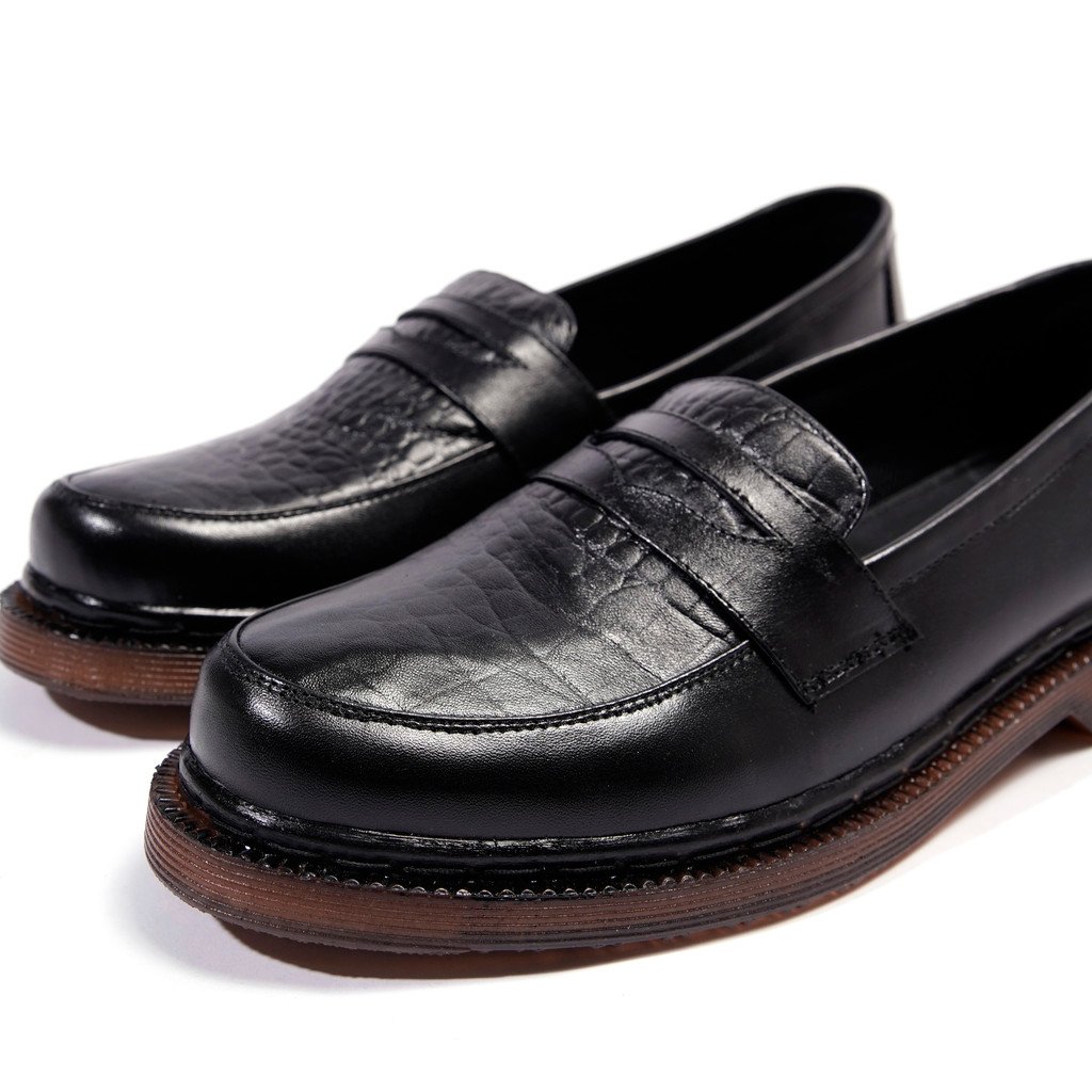 Loafers FANCY Leather Shoes Casual - Gambar 5