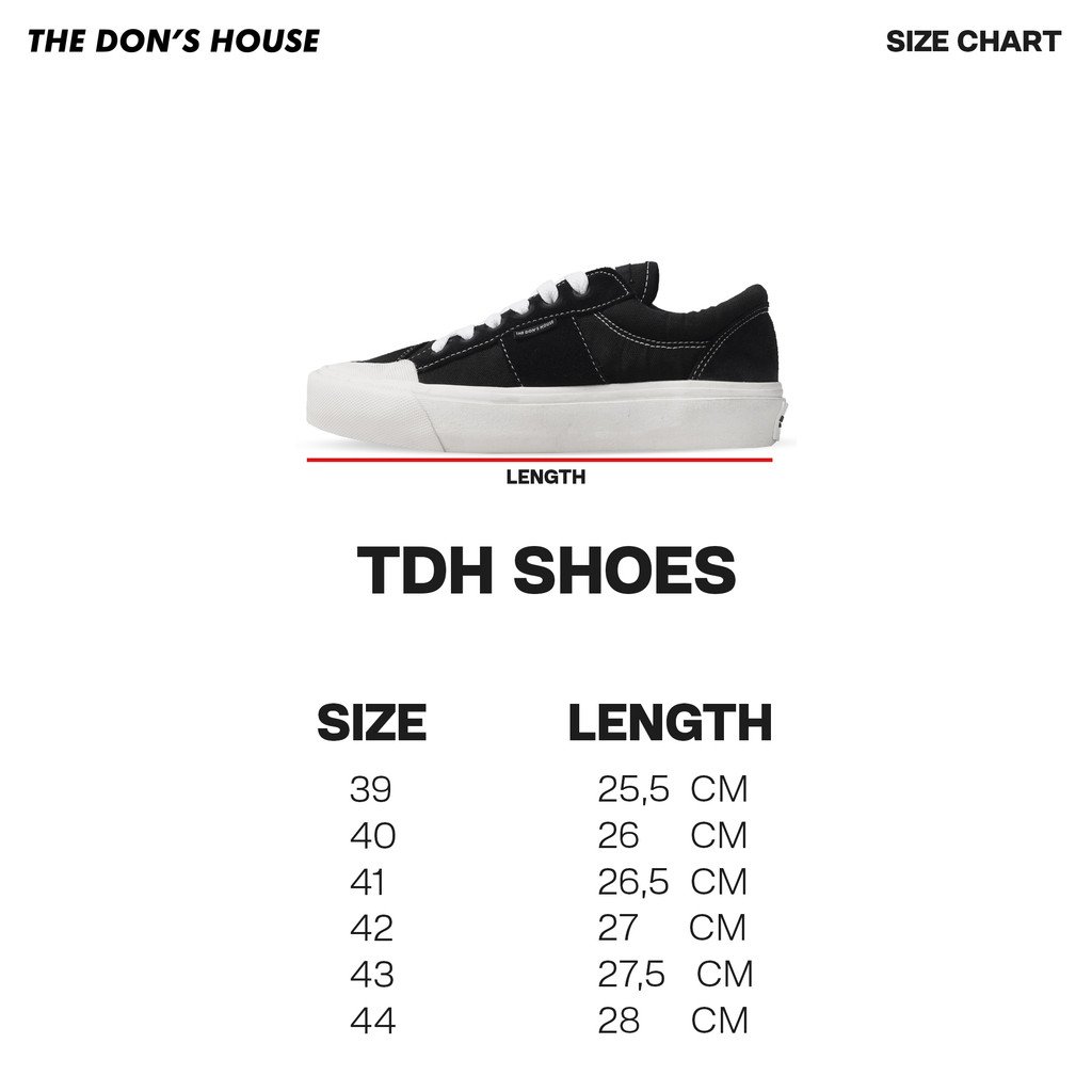 The Don's House SPEAR BLACK Shoes Slip On Casual - Gambar 5