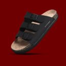 The Don's House BRUSSEL BLACK  Sandal Slip On