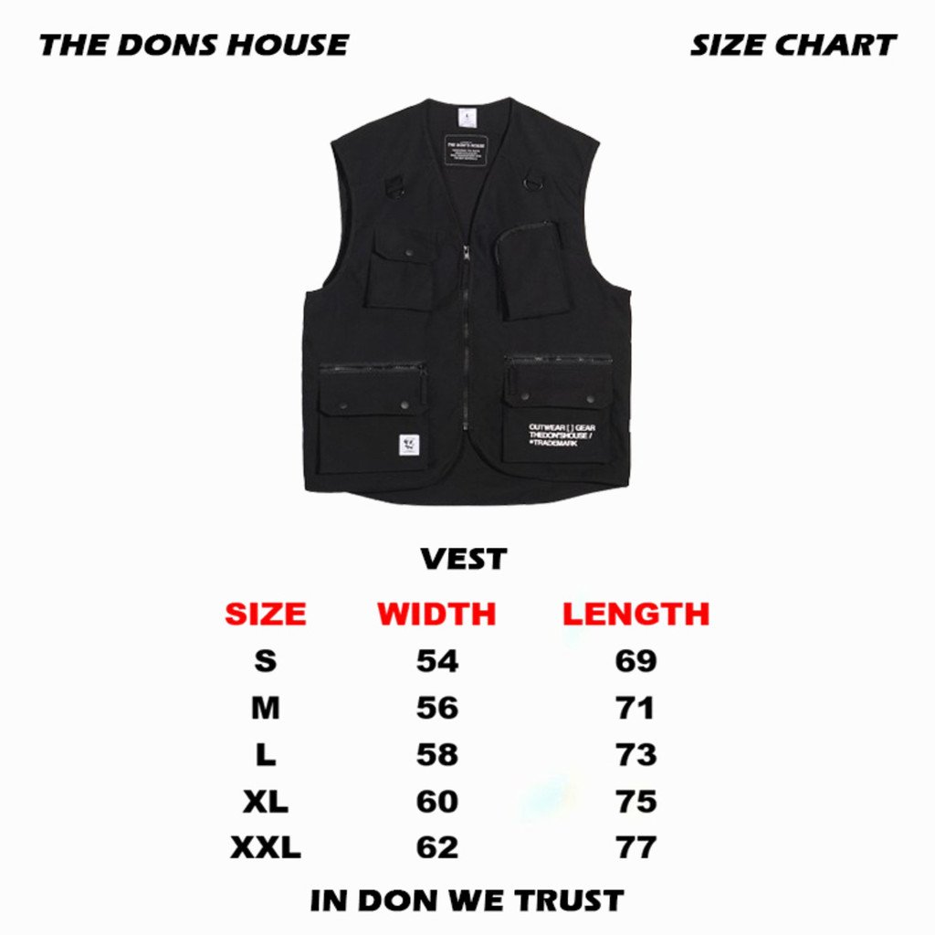 The Don's House KHAFORD Tactical Vest - Gambar 7