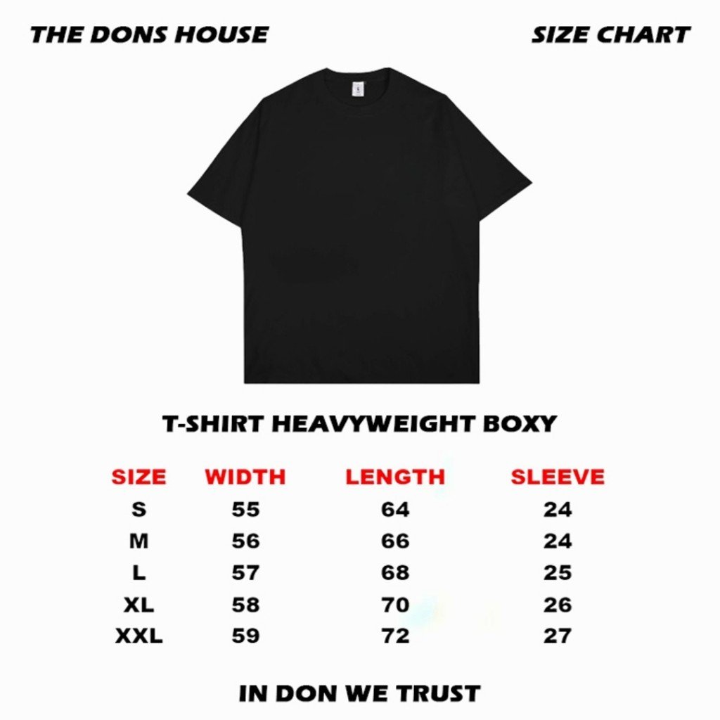 The Don's House HEAVY BOXY Heavyweight 16s Coolbreeze - Gambar 5