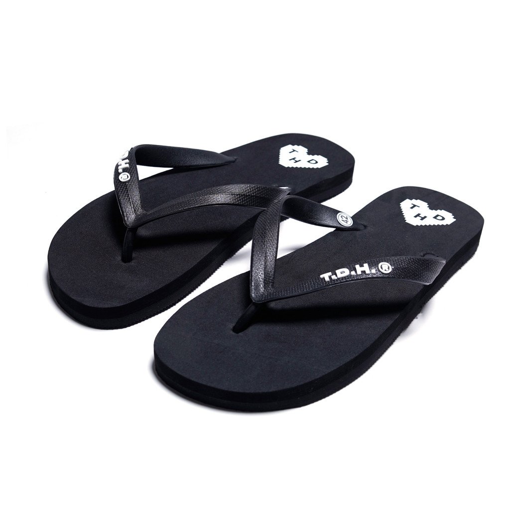 The Don's House CR BLACK SANDAL JEPIT - Gambar 2