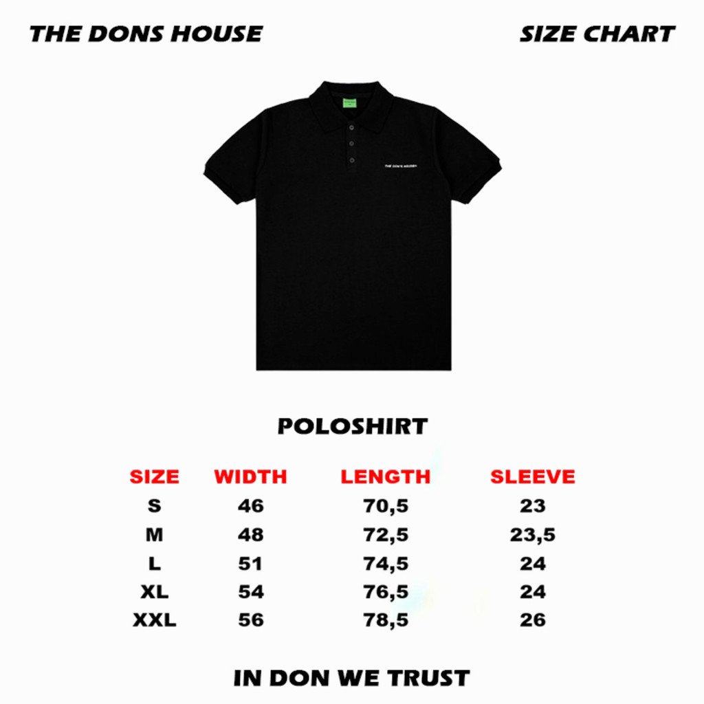 SIDNEY BLACK Polo Shirt - Gambar 3
