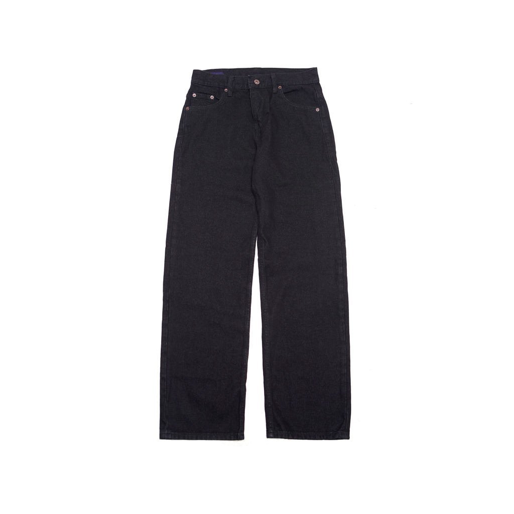 The Don's House BROGE BLACK WASHED Jeans Washing Loose Fit - Gambar 2