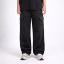 DEGOZ BLACK WASHED Jeans Cargo Washing Loose Fit