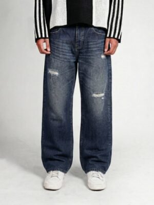 BLACKBURN RIPPED Jeans Washing Loose Fit