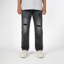 HAVANA GREY RIPPED Jeans Washing