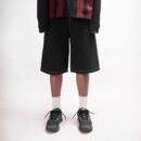 JORTS BLACK Denim Pants