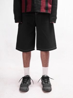 JORTS BLACK Denim Pants
