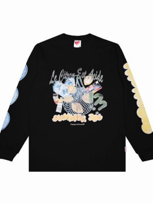 LS CITRON BLACK - Longsleeve The Don's House Kaos Lengan Panjang Unisex