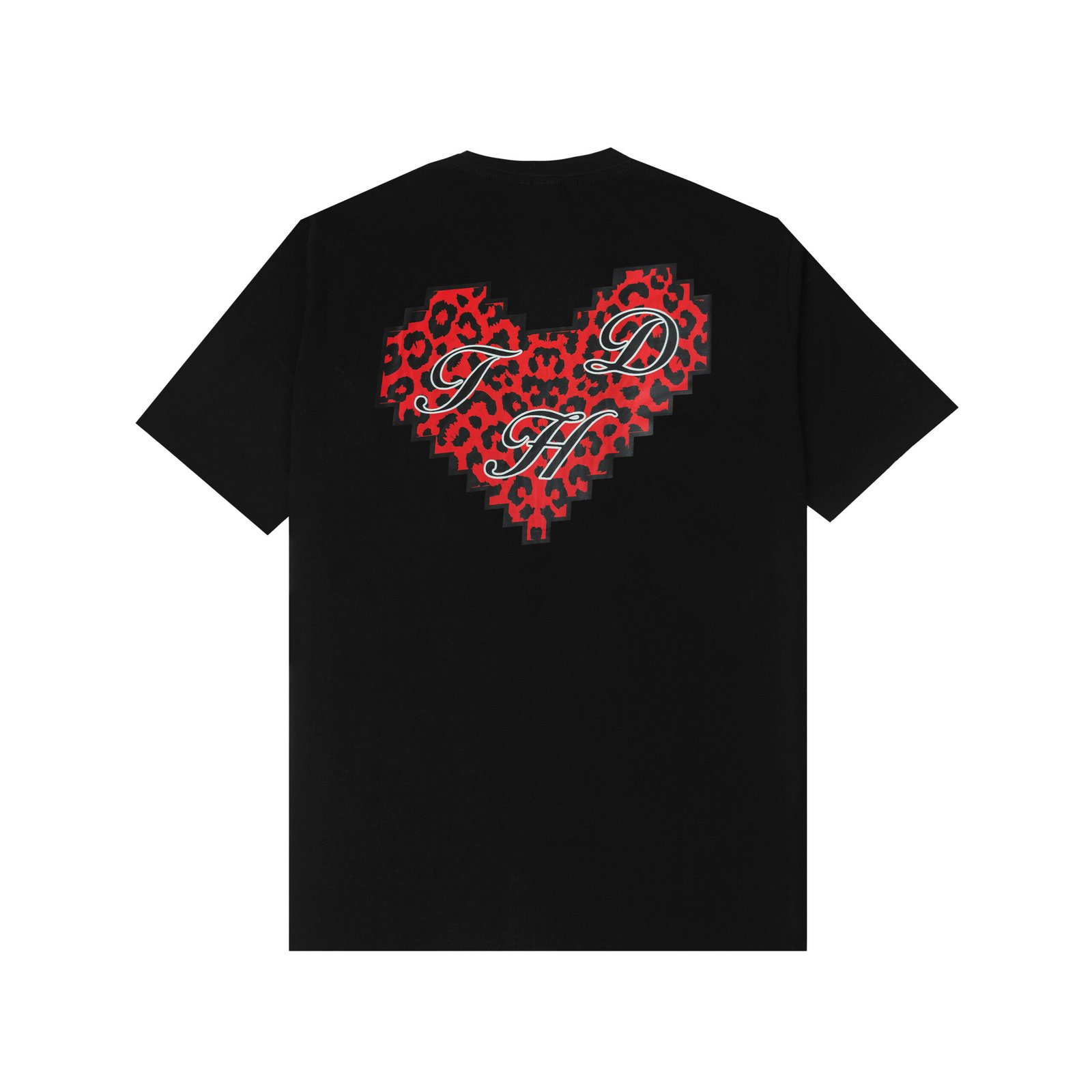 The Don's House LEO BLACK- T-shirt The Don's House Kaos Motif Sablon Bahan Cotton 24s Unisex