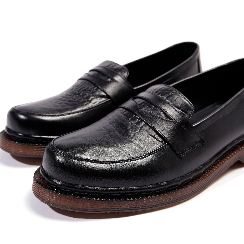 Loafers FANCY Leather Shoes Casual - Gambar 5