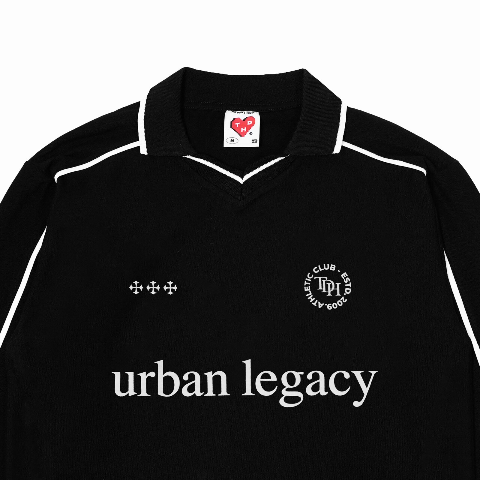 URBAN BLACK LS - Poloshirt - Gambar 2