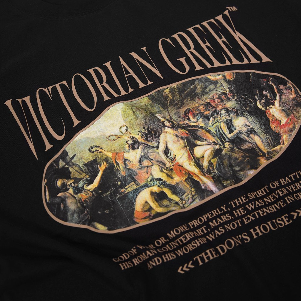 VICTORIAN BLACK - T-shirt - Gambar 4