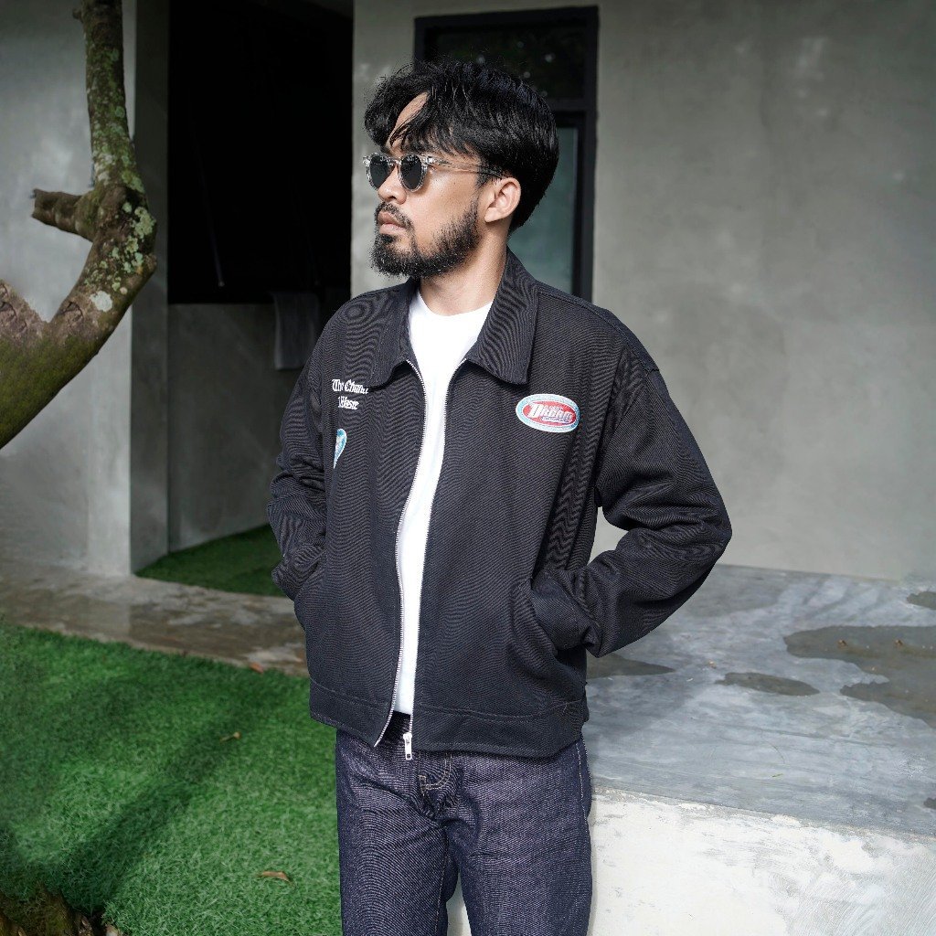 REVIVAL BLACK Boxy - Jacket - Gambar 3