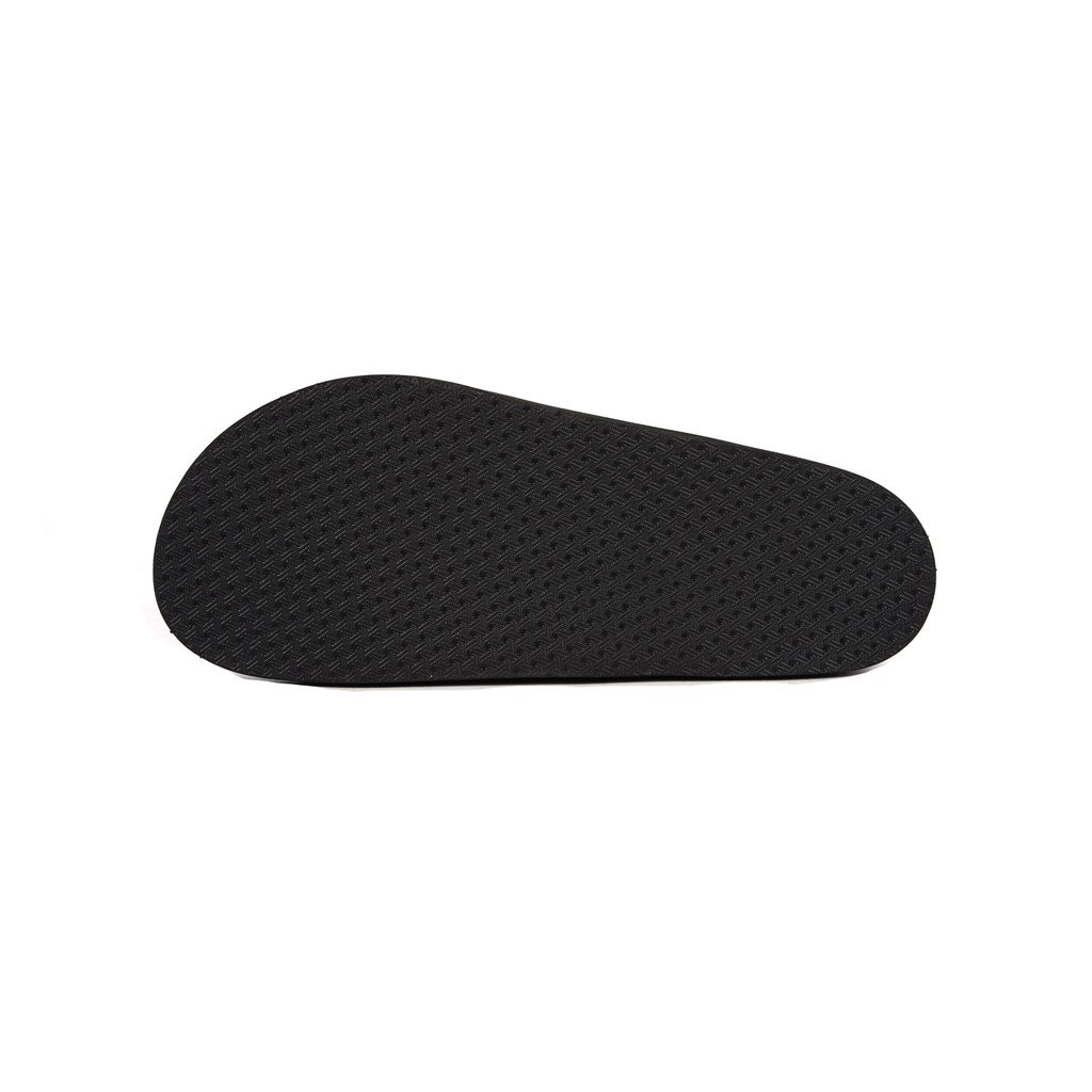 STELLAR ALL BLACK Sandal Slip On - Gambar 5