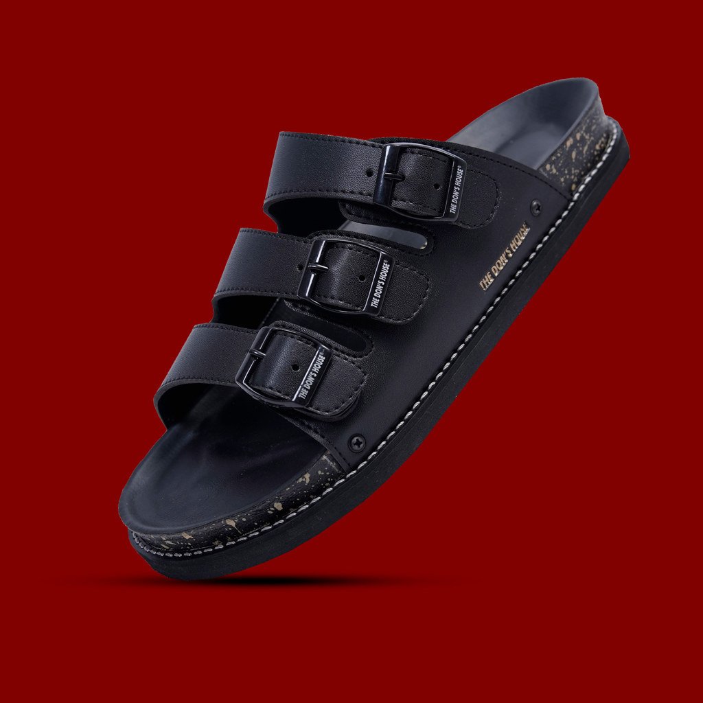 JOSE BLACK Sandal Slip On