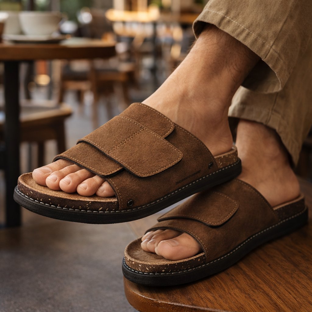 SELBY BROWN Sandal Slip On - Gambar 3