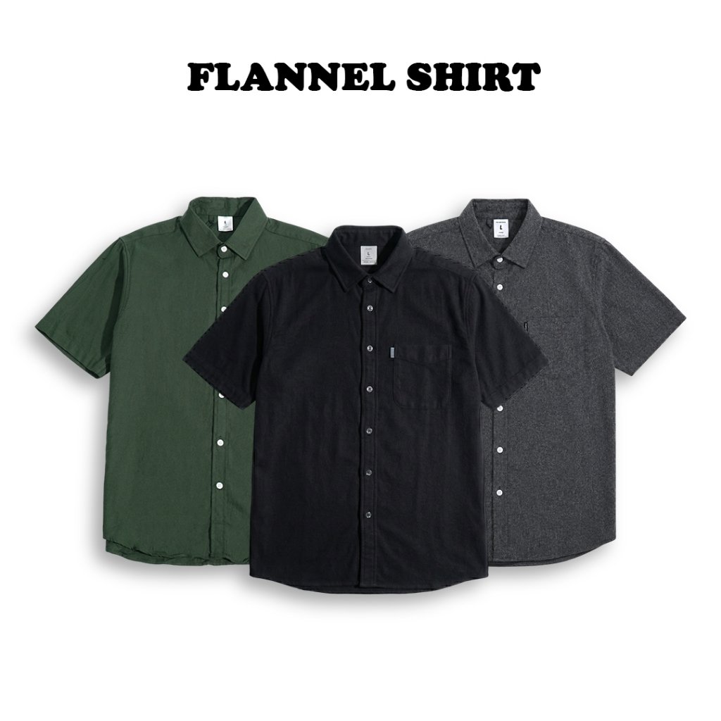 NOLA SS Flannel Shirt