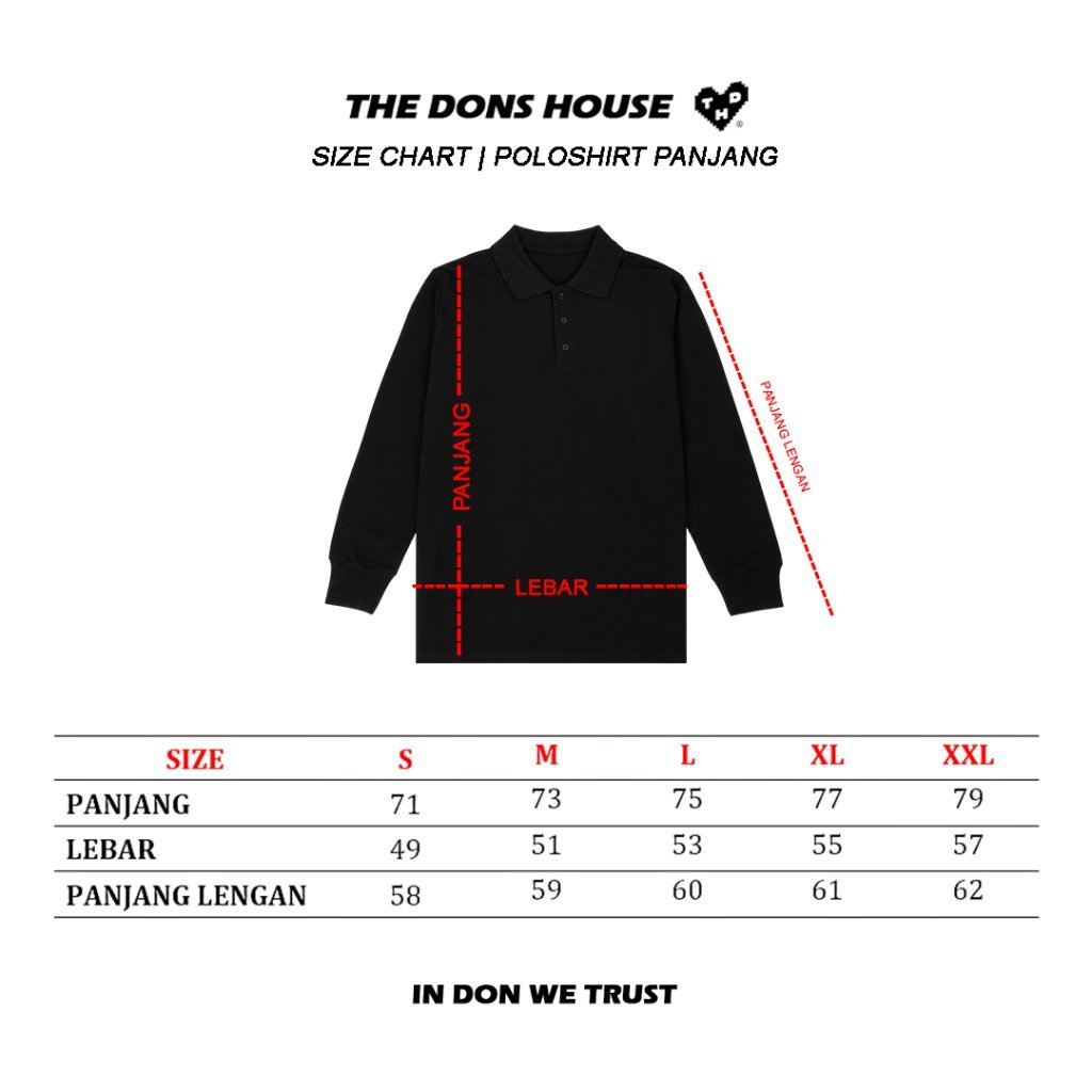 CR WAFLE BLACK LS Poloshirt - Gambar 4