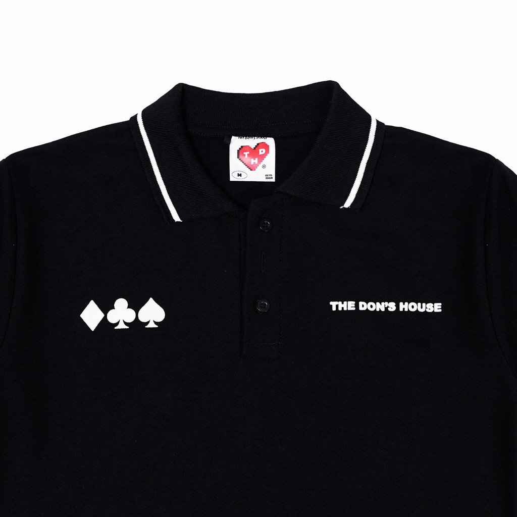 MIRACLE BLACK Poloshirt - Gambar 2